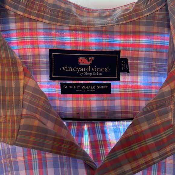 Vineyard Vines XL Slim Fit Whale Shirt - Picture 2 of 2